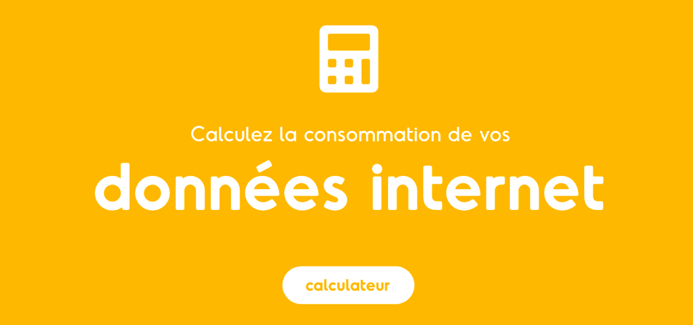 article calcul consommation internet