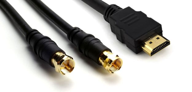 cable HDMI et RG6