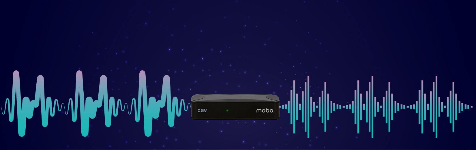 Analog signal transformed into digital signal in a digital TV decoder