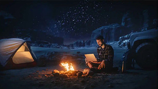Internet au camping