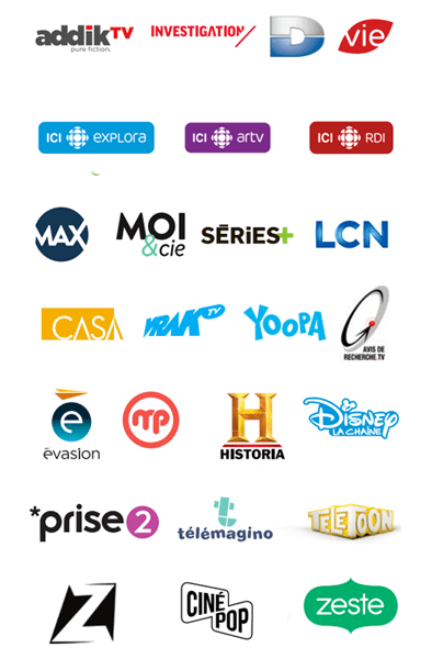 chaines spécialisées Shaw Direct