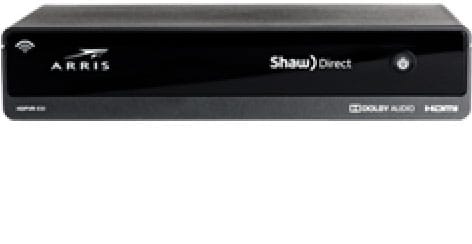 Shaw Direct receiver/recorder