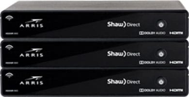 Shaw Direct receiver/recorder