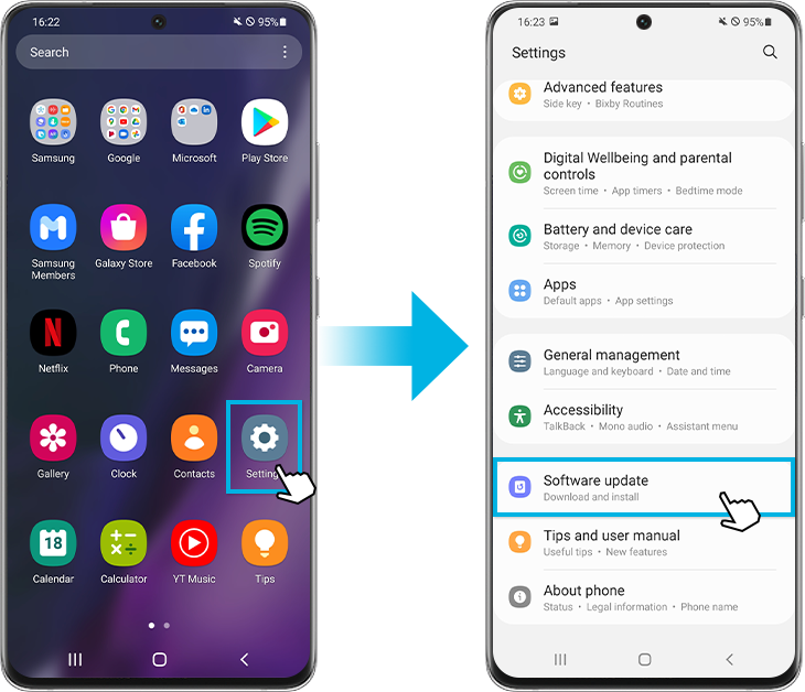 phone software update