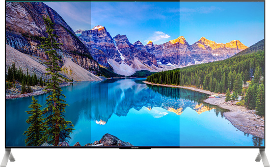 HDR HD television visualisation