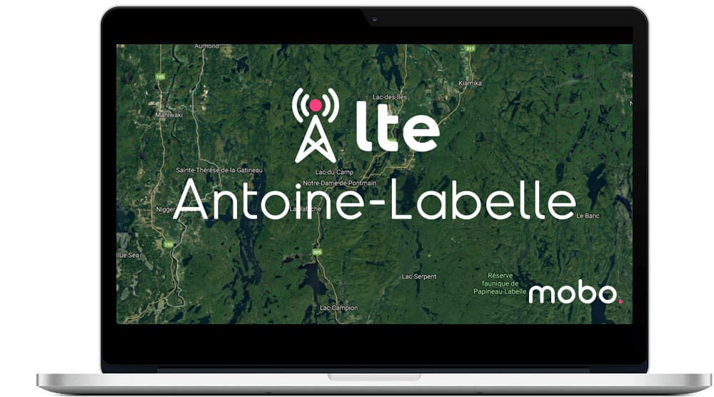 Nouvelle antenne internet LTE à Antoine-Labelle
