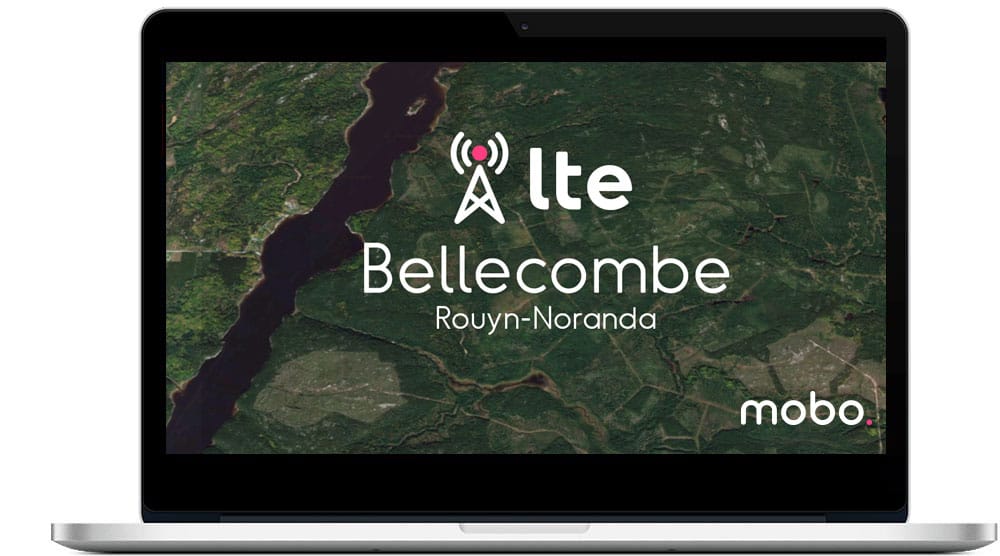 Nouvelle antenne internet LTE à Bellecombe