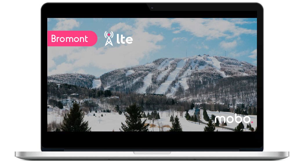 Nouvelle antenne internet LTE à Bromont