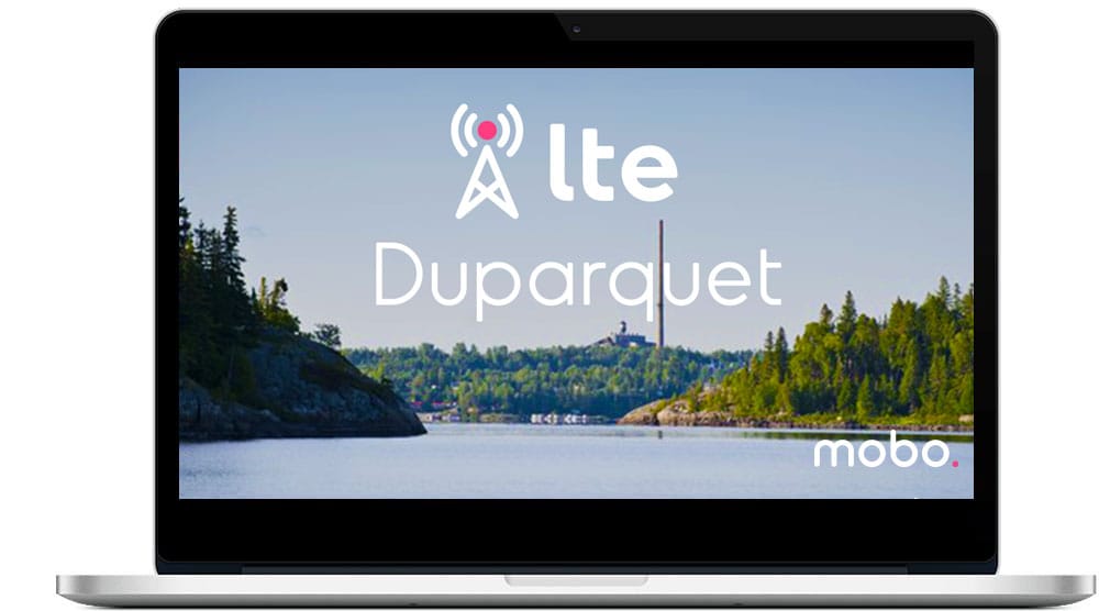 Nouvelle antenne internet LTE à Duparquet