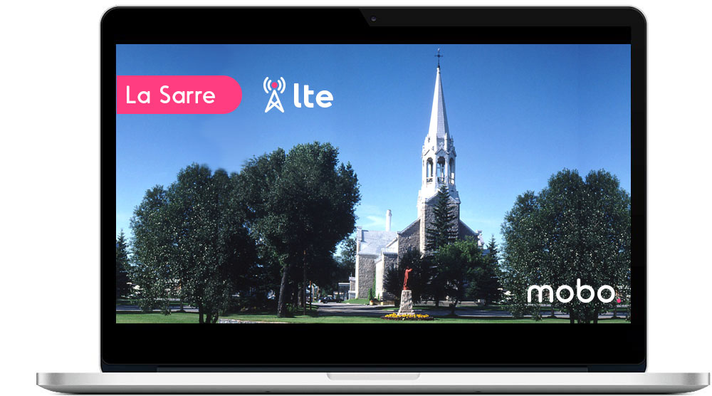 Nouvelle antenne internet LTE à La Sarre