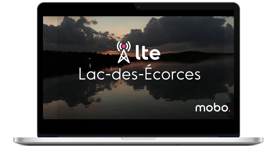 Nouvelle antenne internet LTE à Lac-des-Écorces