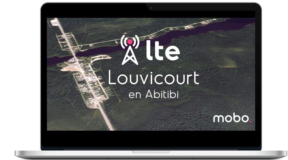 Nouvelle antenne internet LTE à Louvicourt