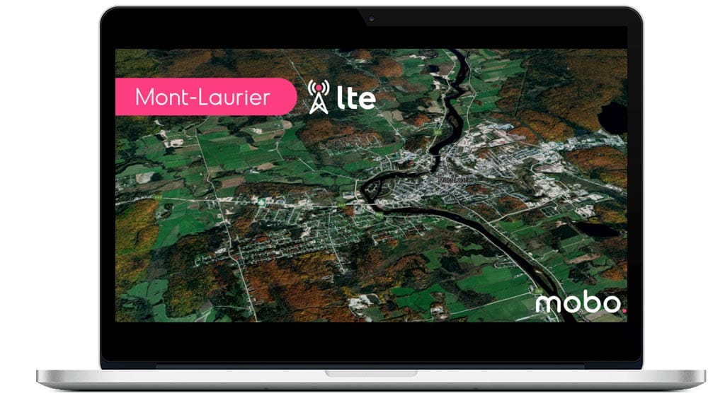 Nouvelle antenne internet LTE à Mont-Laurier