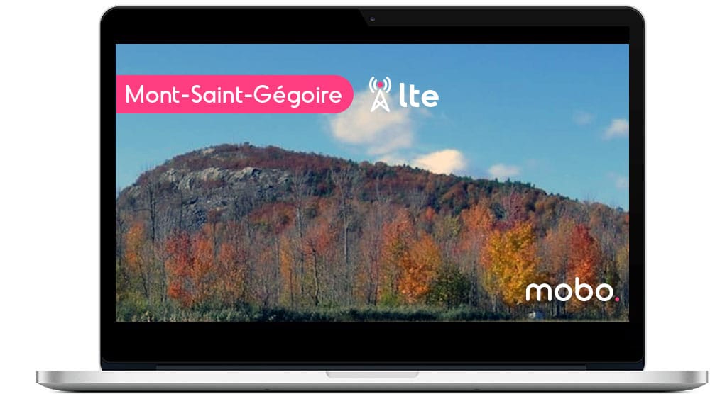 Nouvelle antenne internet LTE à Mont-Saint-Grégoire