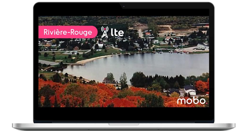 Nouvelle antenne internet LTE à Rivière-Rouge
