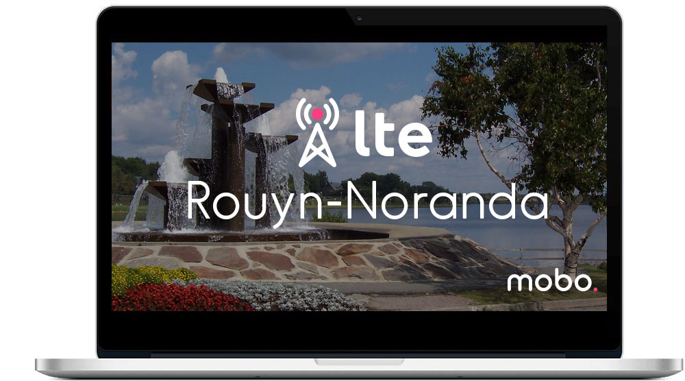 Nouvelle antenne internet LTE à Rouyn-Noranda