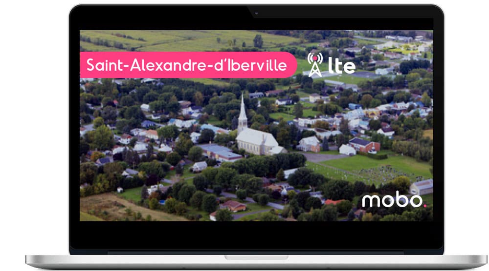Nouvelle antenne internet LTE à Saint-Alexandre