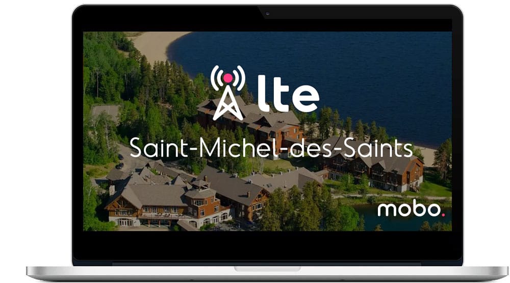 Nouvelle antenne internet LTE à Saint-Michel-des-Saints