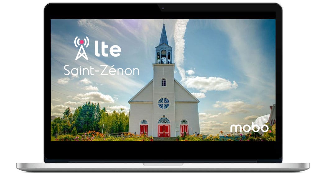 Nouvelle antenne internet LTE à Saint-Zénon
