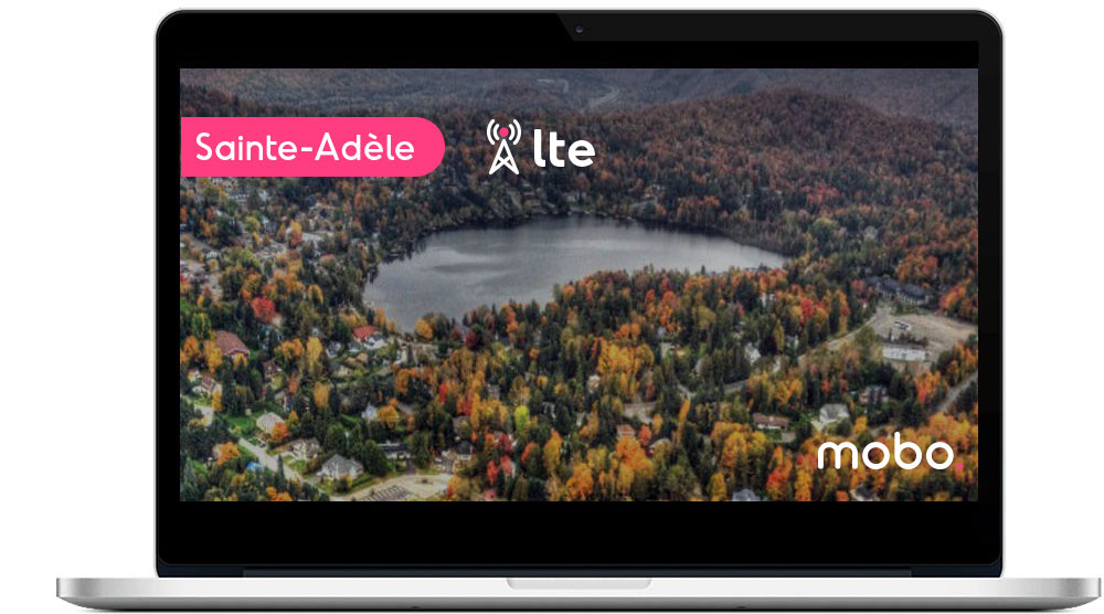 Nouvelle antenne internet LTE à Sainte-Adèle