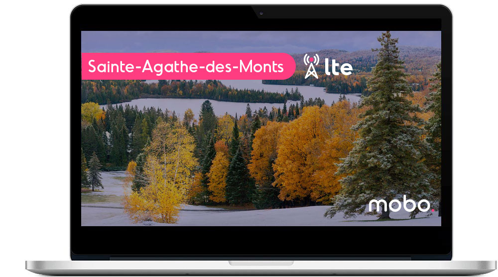 Nouvelle antenne internet LTE à Sainte-Agathe-des-Monts