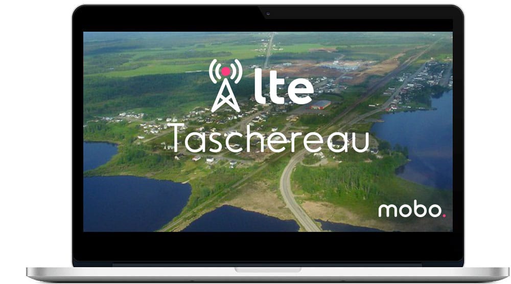 Nouvelle antenne internet LTE à Taschereau