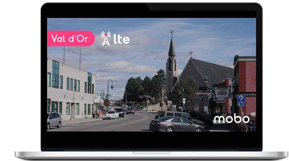 Nouvelle antenne internet LTE à Val-d'Or