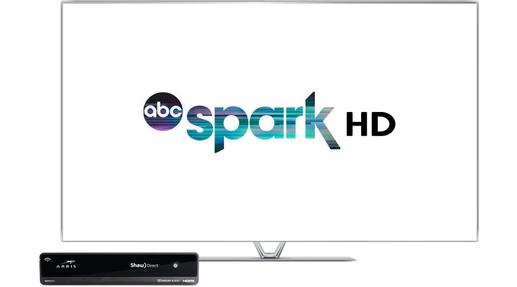 image écran poste ABC Spark HD Shaw Direct