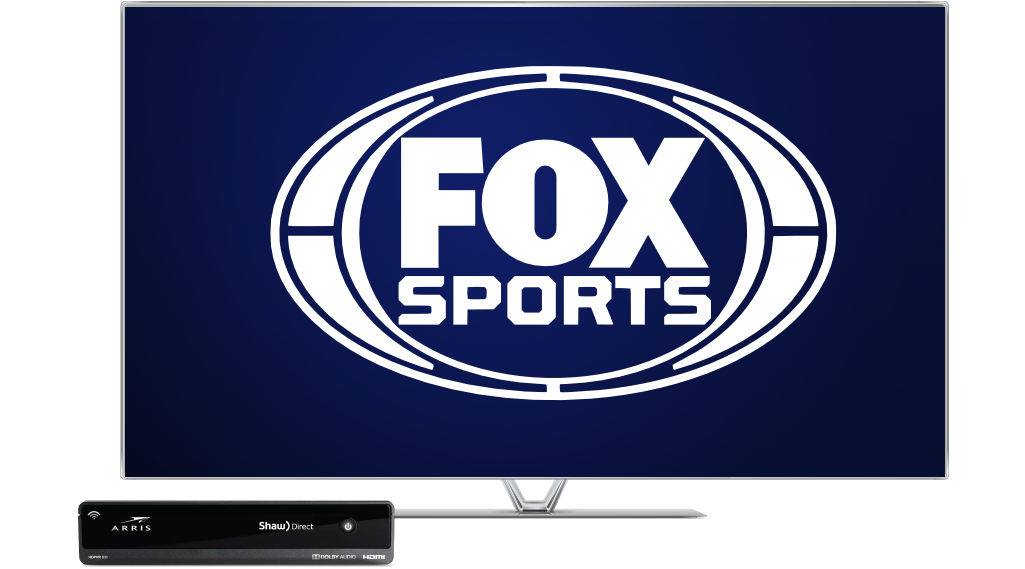 image of a screen featuring FOX Sports on Shaw Direct