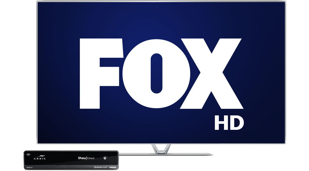 image of a screen featuring FOX HD on Shaw Direct